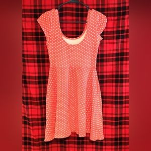 Pink Polka-dot Dress